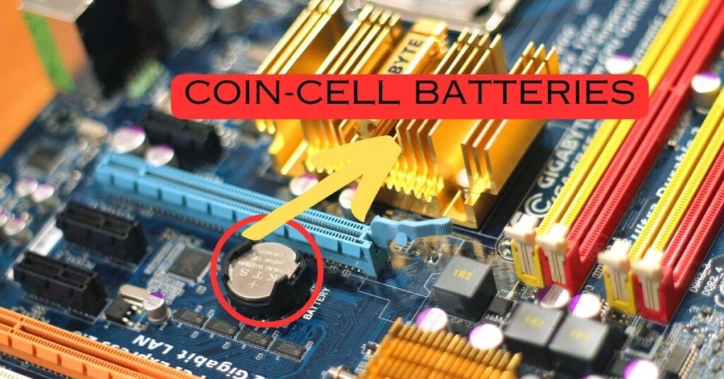 Coin cell batteries