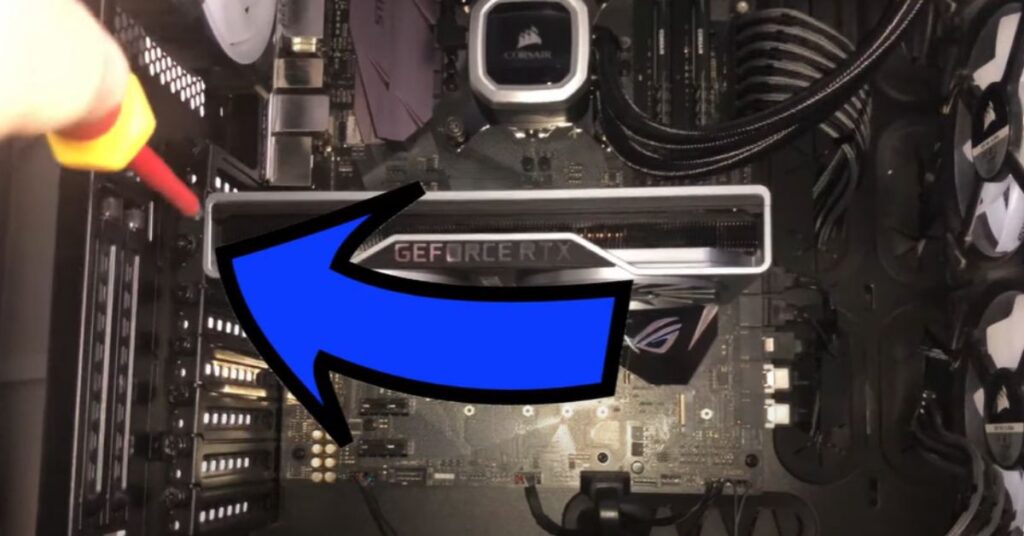 Remove The GPU From The Motherboard