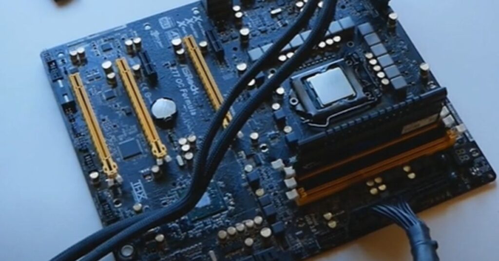 Where Is The Motherboard Located In A CPU?